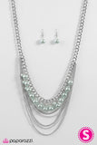 Paparazzi "First Love - Green" necklace Paparazzi Jewelry