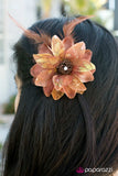 Paparazzi "Flair for the Dramatic" Brown Hair Clip Paparazzi Jewelry