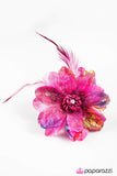 Paparazzi "Flair for the Dramatic" Pink 040XX Hair Clip Paparazzi Jewelry