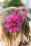 Paparazzi "Flair for the Dramatic" Pink 040XX Hair Clip Paparazzi Jewelry