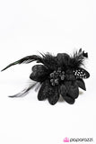 Paparazzi "Flair For The Fantastic" Black Hair Clip Paparazzi Jewelry