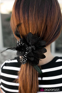 Paparazzi "Flair For The Fantastic" Black Hair Clip Paparazzi Jewelry