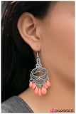 Paparazzi "Flamenco Flavor - Orange" earring Paparazzi Jewelry