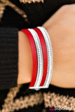 Paparazzi "Flash Mob Fashion - Red" bracelet Paparazzi Jewelry