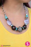 Paparazzi "Flavor Of The Month - Blue" necklace Paparazzi Jewelry