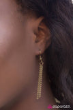 Paparazzi "FLIGHT Of A Lifetime - Brass" necklace Paparazzi Jewelry