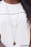 Paparazzi "FLIGHT Of A Lifetime - Brass" necklace Paparazzi Jewelry