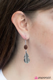 Paparazzi "FLIGHT Of Day - Brown" earring Paparazzi Jewelry