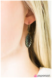 Paparazzi "Flight Plan" earring Paparazzi Jewelry