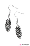 Paparazzi "Flight Plan - Silver" earring Paparazzi Jewelry