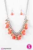 Paparazzi VINTAGE VAULT REPO "Flirty Flamenco" Multi Necklace & Earring Set Paparazzi Jewelry