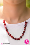 Paparazzi "Floating On Air - Red" necklace Paparazzi Jewelry