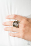 Paparazzi "Floral Finale" Brass Ring Paparazzi Jewelry