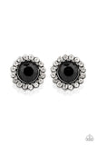 Paparazzi "Floral Glow" Black Post Earrings Paparazzi Jewelry