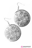 Paparazzi "Floral Villa" earring Paparazzi Jewelry