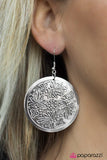 Paparazzi "Floral Villa" earring Paparazzi Jewelry