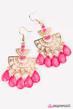 Paparazzi "Florida Flirt - Pink" earring Paparazzi Jewelry