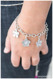 Paparazzi "Flower Delivery - Silver" bracelet Paparazzi Jewelry