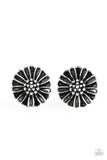 Paparazzi "Flower Fever - Silver Post" earring Paparazzi Jewelry