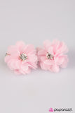 Paparazzi "Flower Patch Fashion" Pink Hair Clip Paparazzi Jewelry