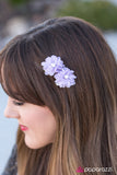 Paparazzi "Flower Patch Fashion - Purple" hair clip Paparazzi Jewelry