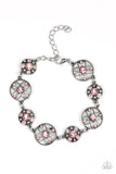 Paparazzi "Flowery Fashion" Pink Bracelet Paparazzi Jewelry