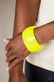 Paparazzi "Fluent in Flamboyance" Yellow Bracelet Paparazzi Jewelry