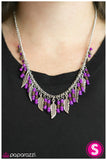 Paparazzi "Fly Girl - Purple" necklace Paparazzi Jewelry