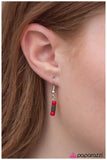 Paparazzi "Fly Girl - Red" necklace Paparazzi Jewelry