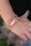 Paparazzi "Fly High - Orange" bracelet Paparazzi Jewelry