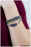 Paparazzi "Flying First Class" bracelet Paparazzi Jewelry
