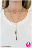 Paparazzi "Flying South For The Winter - Brass" necklace Paparazzi Jewelry