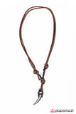Paparazzi "Fly Like An Eagle - Brown" necklace Paparazzi Jewelry