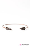 Paparazzi "Fly With Me - Copper" bracelet Paparazzi Jewelry