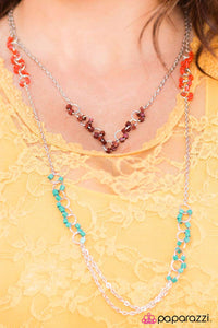 Paparazzi "Focus On Fabulous - Multi" necklace Paparazzi Jewelry