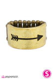 Paparazzi "Follow Your Arrow - Brass" ring Paparazzi Jewelry
