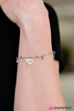 Paparazzi "Foolish Hearts" Purple Bracelet Paparazzi Jewelry