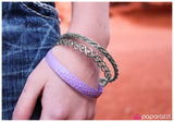 Paparazzi "Foolproof - Purple" bracelet Paparazzi Jewelry
