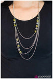 Paparazzi "Fools Rush In - Yellow" necklace Paparazzi Jewelry