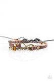 Paparazzi "Forest Quest - Brown" bracelet Paparazzi Jewelry