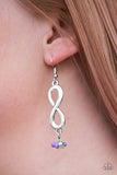 Paparazzi "Forever After - Purple " earring Paparazzi Jewelry