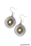Paparazzi "Forever and A Daisy" Yellow Earrings Paparazzi Jewelry