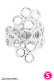 Paparazzi "Forever Blowing Bubbles - Silver" ring Paparazzi Jewelry