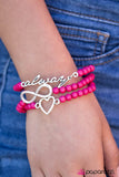 Paparazzi "Forever In Fashion" Pink Bracelet Paparazzi Jewelry