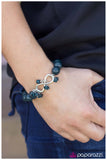 Paparazzi "Forevermore" Blue Bracelet Paparazzi Jewelry