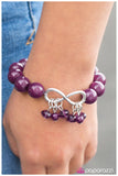 Paparazzi "Forevermore" Purple Bracelet Paparazzi Jewelry