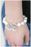 Paparazzi "Forevermore" White Bracelet Paparazzi Jewelry