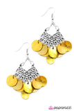 Paparazzi "For SHORE - Yellow" earring Paparazzi Jewelry