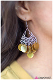 Paparazzi "For SHORE - Yellow" earring Paparazzi Jewelry