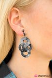 Paparazzi "For The Record" earring Paparazzi Jewelry
